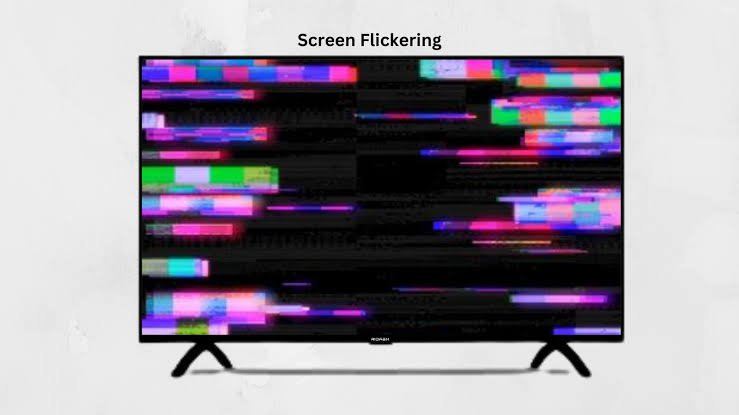 Sony tv screen flickering