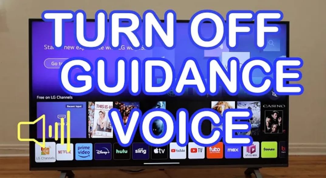 How to Turn Off Voice Guide on Samsung and LG TV