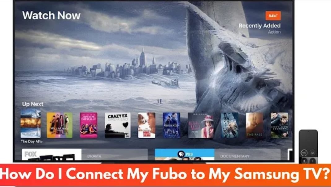 Connect Fubo to your samsung smart tv