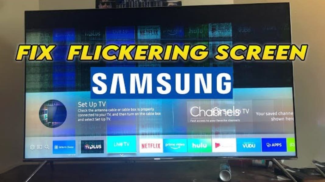 samsung tv flickering